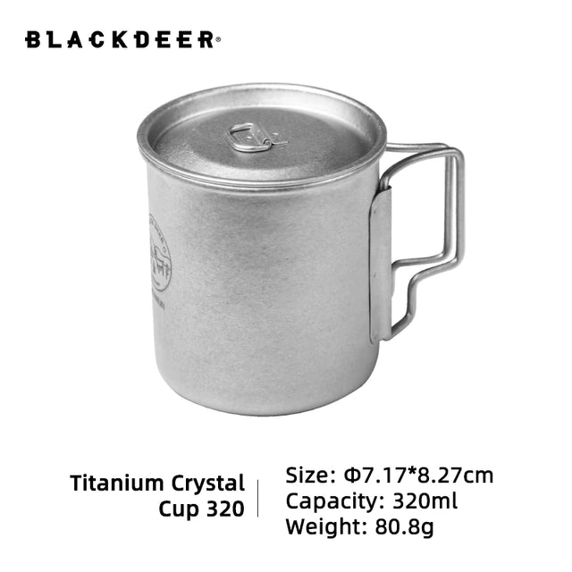 Blackdeer YI Titanium Crystal Cup 320