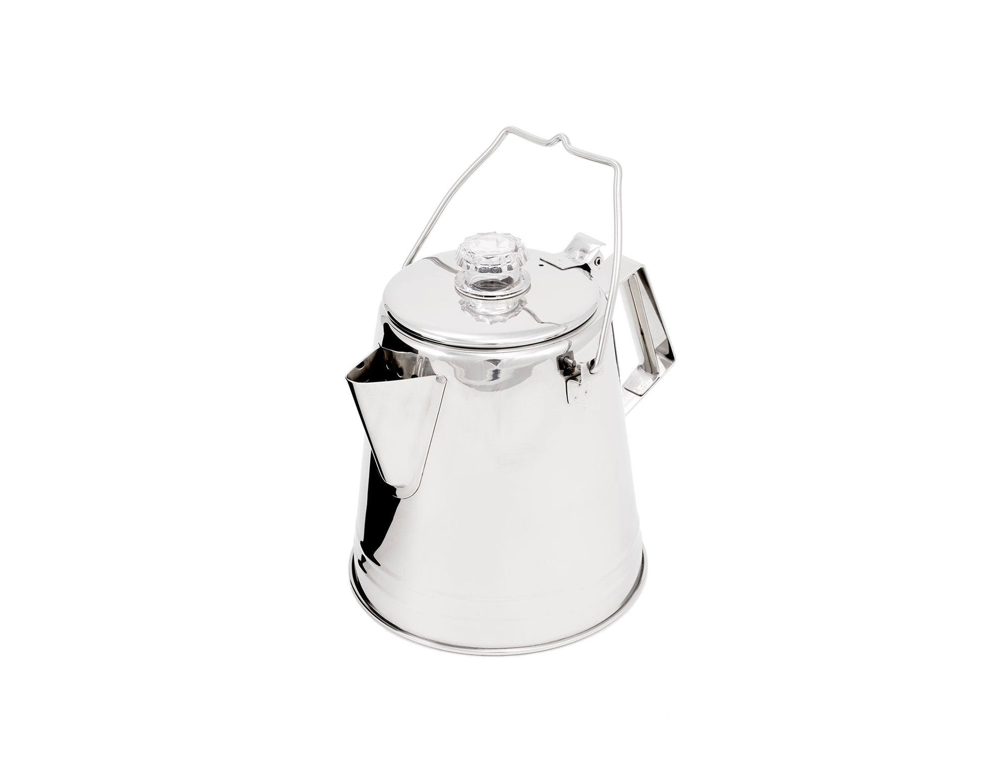 Snapklik.co : GSI Outdoors Percolator Coffee Pot Enaelware Capfire