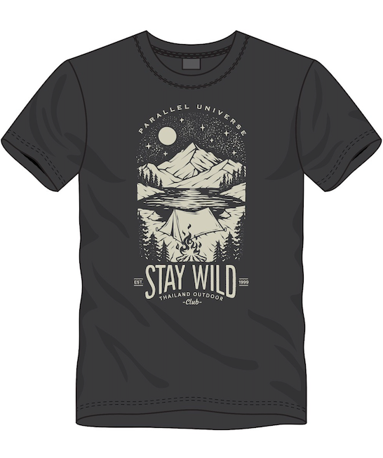 เสื้อ Rewards - Stay Wild size XXL