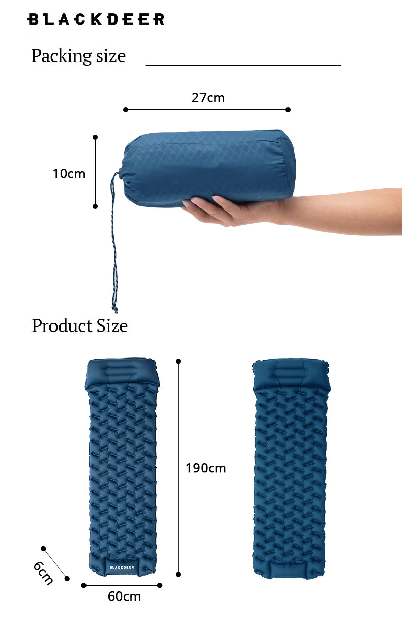 WHS Blackdeer Push-Type Inflatable Cushion