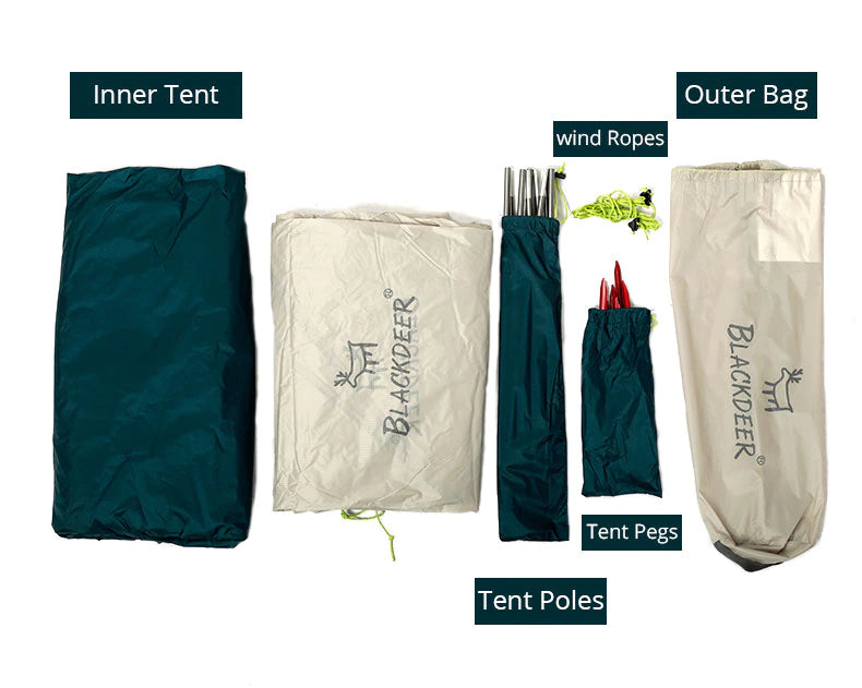 Mountain Silicon Coated 2P Tent