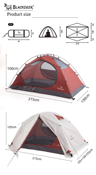 Blackdeer Archeos 2P (White Tent)