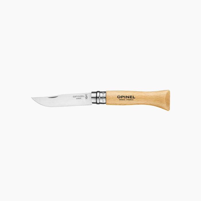 Opinel No.06 Stainless Steel Wood Handle