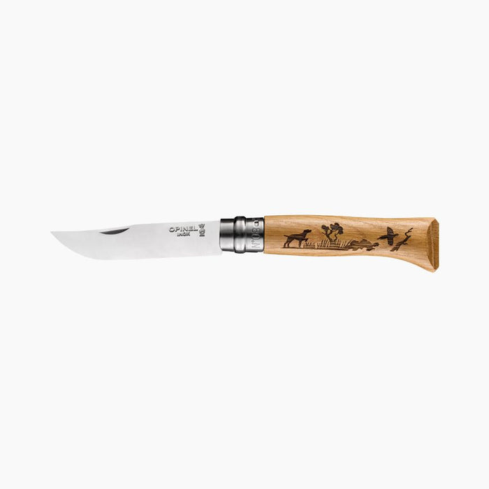 Opinel No.08 Stainless Steel Animalia Packed With Box