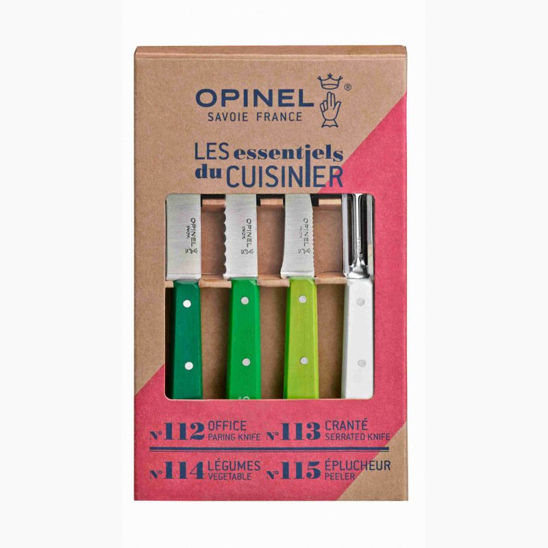 Opinel Essentials Primavera 4 Knives Box Set (1709)