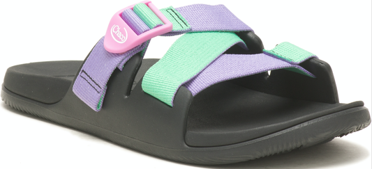Chaco Chillos Slide / Women / Purple Green