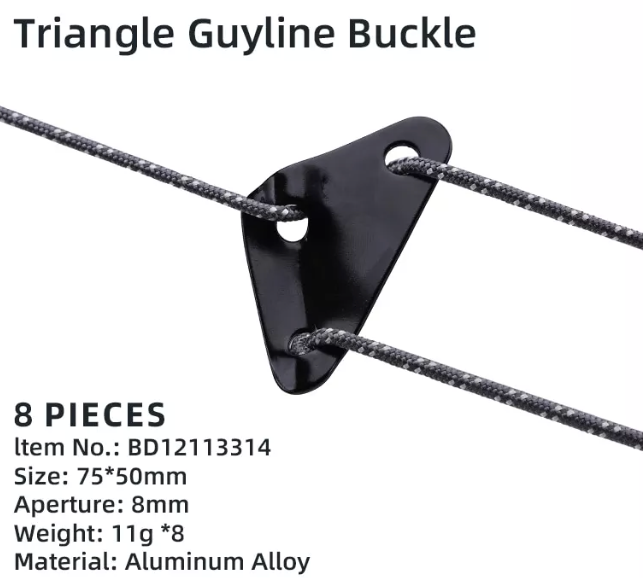Blackdeer Triangle Guyline Buckle