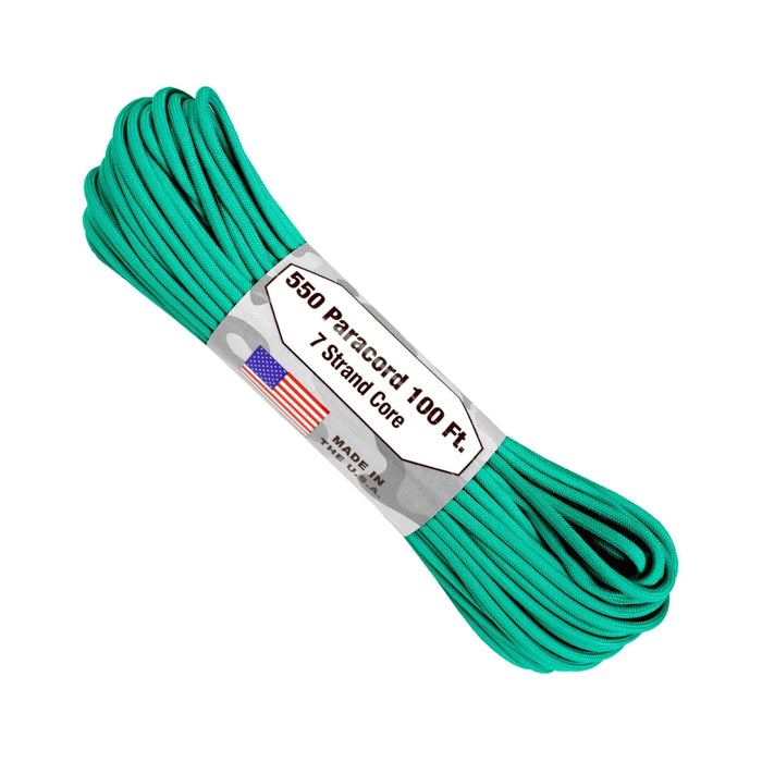 Parachute Cord Teal 100 ft Roll S11