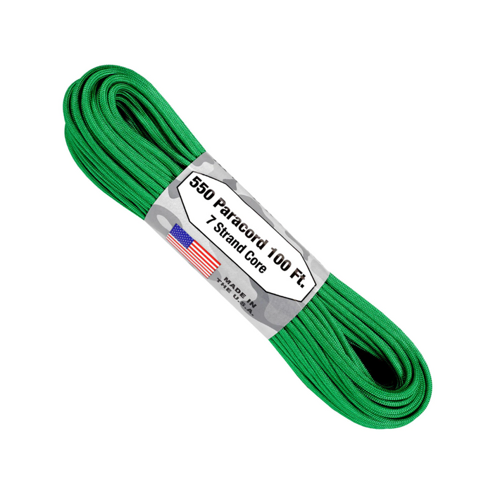 Parachute Cord Green 100 ft Roll (Rg016H) S06