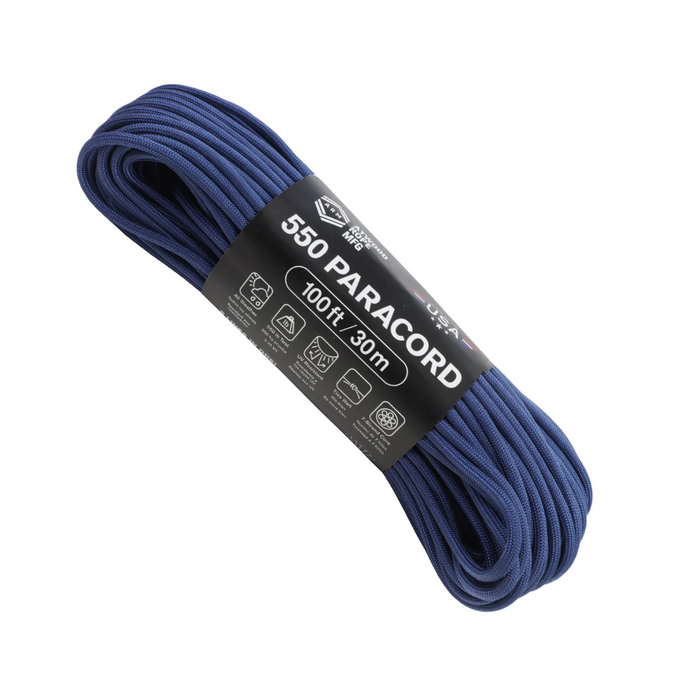 Parachute Cord Navy 100 ft Roll S09