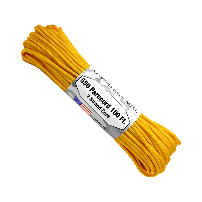 Parachute Cord Yellow/Gold 100 ft Roll (Rg1081H)