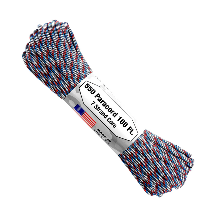 Parachute Cord Captain America 100 ft Roll P65