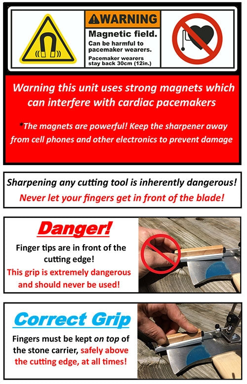 KME Axe Sharpening System Kit (AxeKit) —