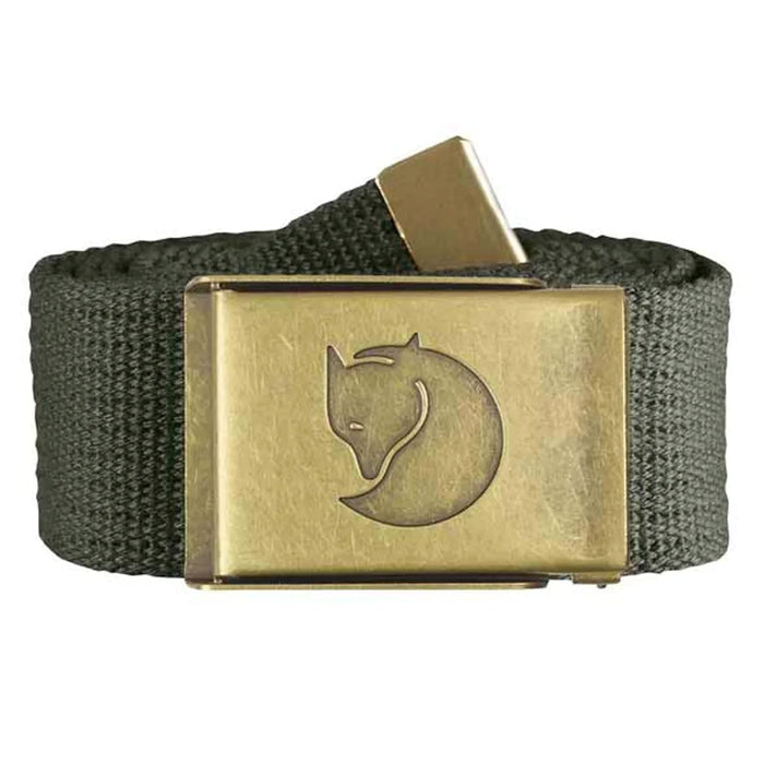 FR Canvas Brass Belt 4cm