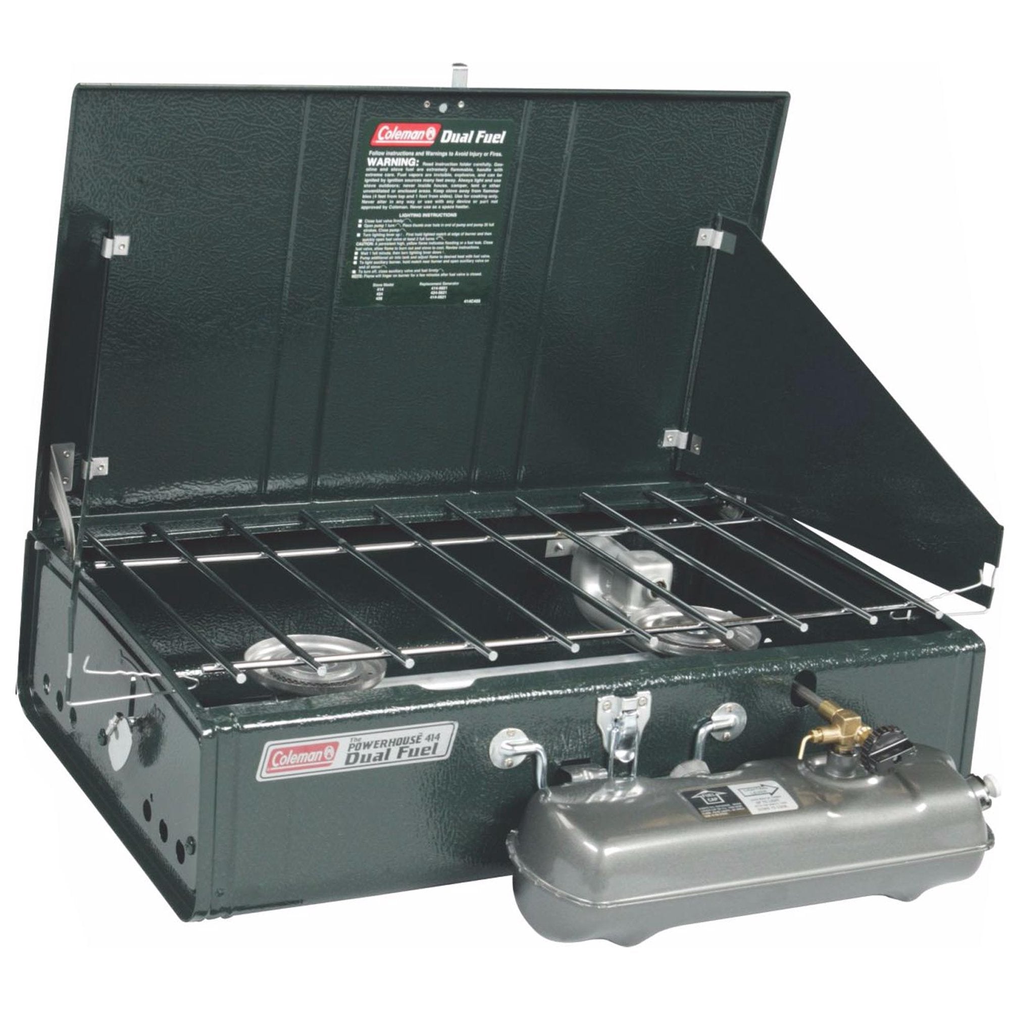 Coleman US 414 Dual Fuel 2-Burner Stove 03655 — Thailandoutdoorshop