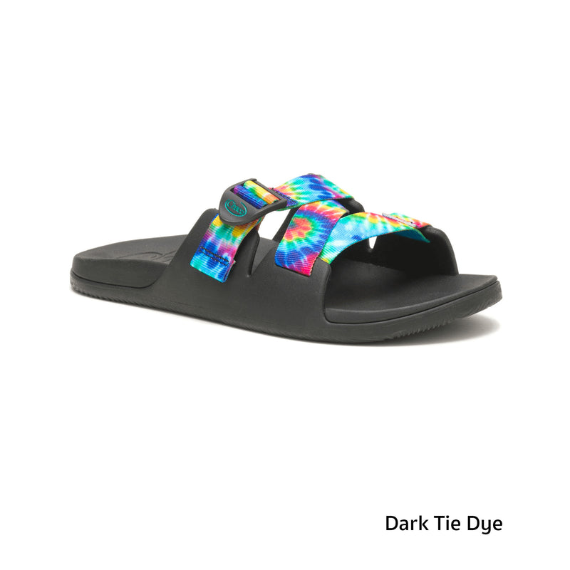 Chaco Chillos Slide / Men / Dark Tie Dye