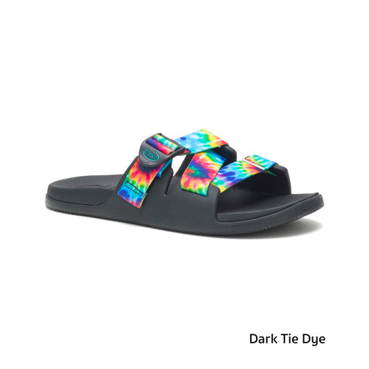Chaco Chillos Slide / Women / Dark Tie Dye