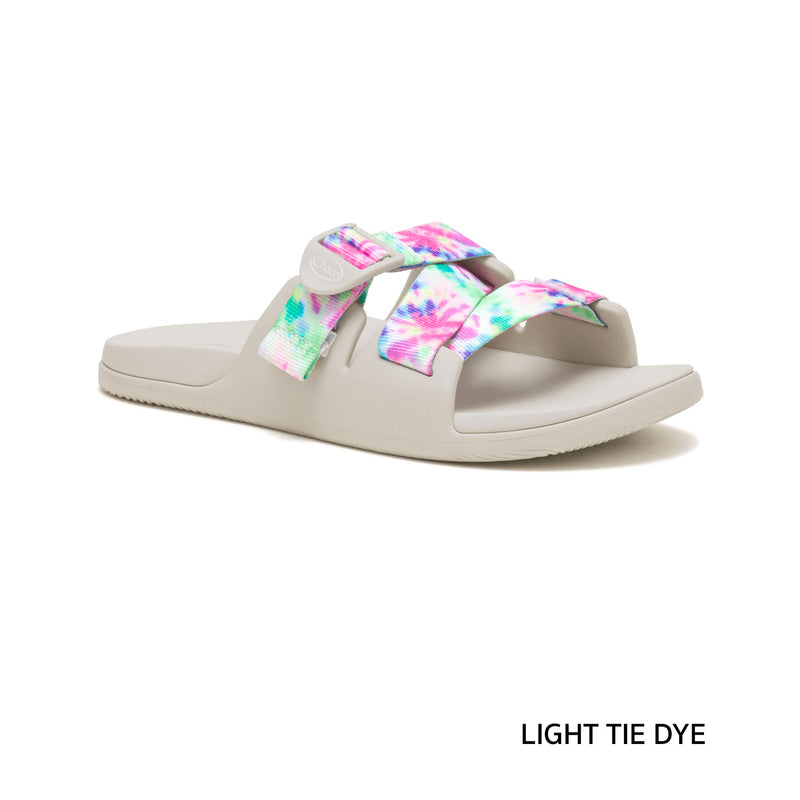 Chaco Chillos Slide / Women / Light Tie Dye