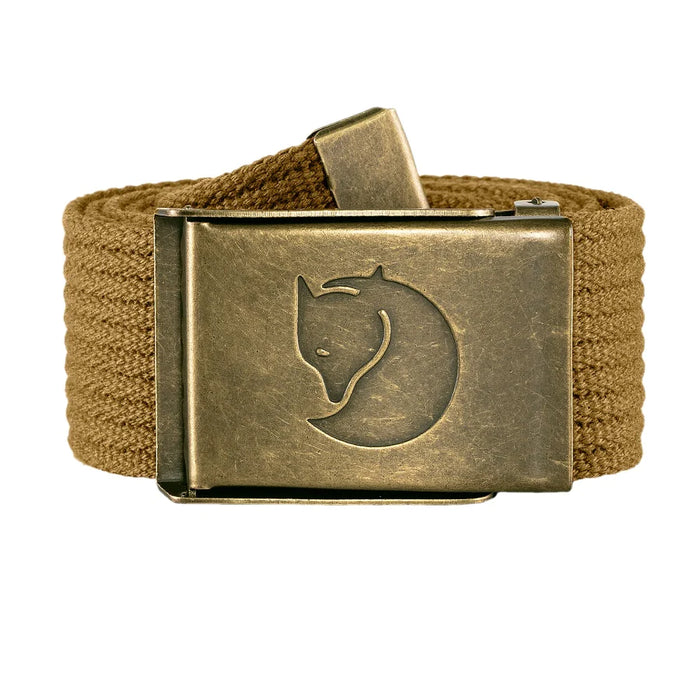 FR Canvas Brass Belt 4cm