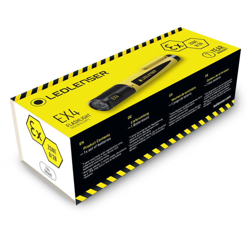 WHS Ledlenser EX4 Explosion Proof