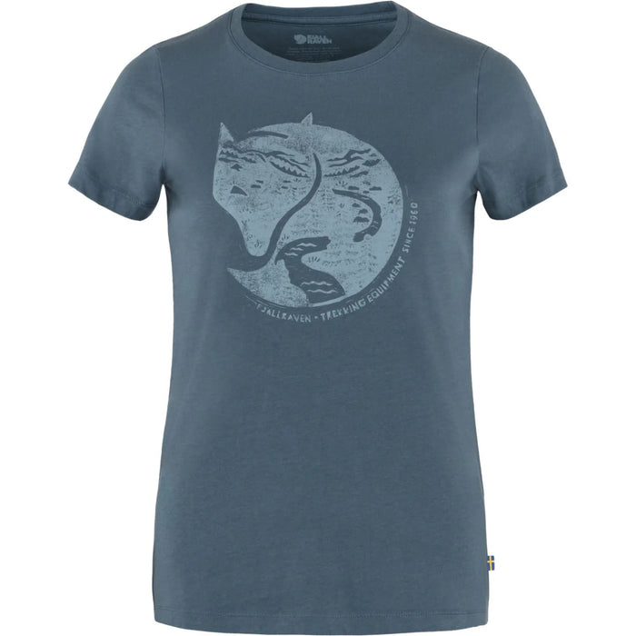FR Arctic Fox T-Shirt Women Indigo Blue