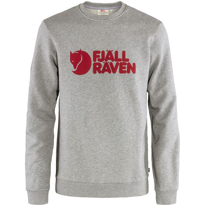 FR Fjällräven Logo Sweater Men Grey