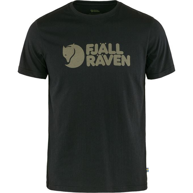 FR Fjällräven Logo T-Shirt Men Black