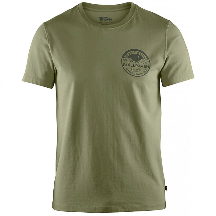 FR Forever Nature Badge T-Shirt Men Green