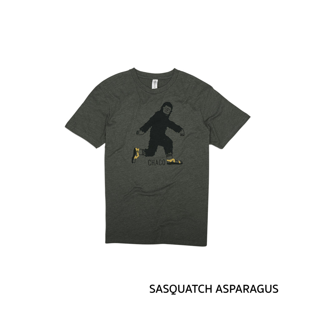 Chaco Men Blended Tees Sasquatch Asparagus Thailandoutdoorshop