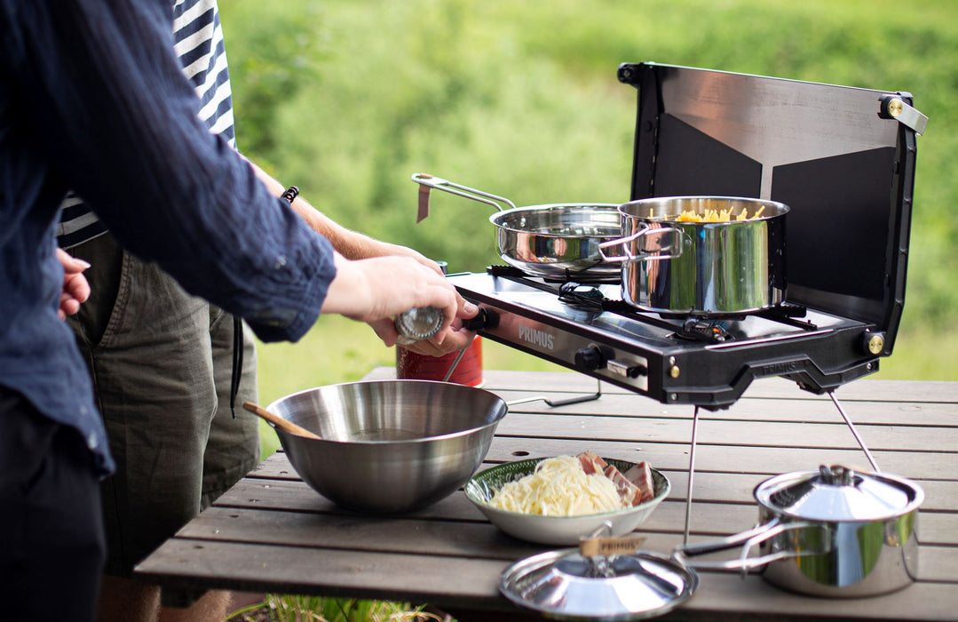 Primus CampFire Frying Pan 25 cm - Poêle résistante en acier inoxydable Primus CampFire Frying Pan 25 cm - Poêle résistante en acier inoxydable