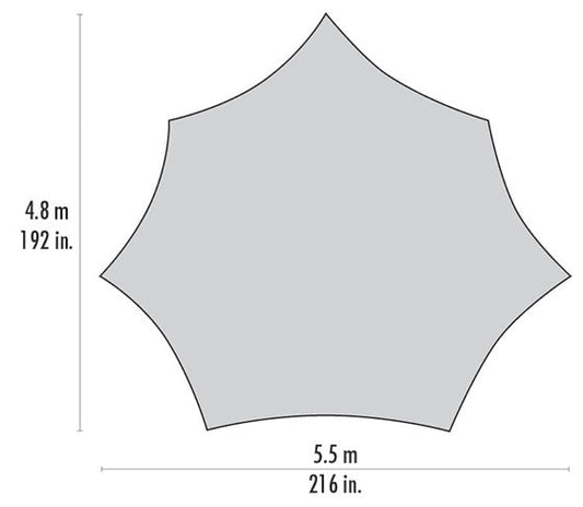 WHS MSR Rendezvous Sun Shield 200 Wing