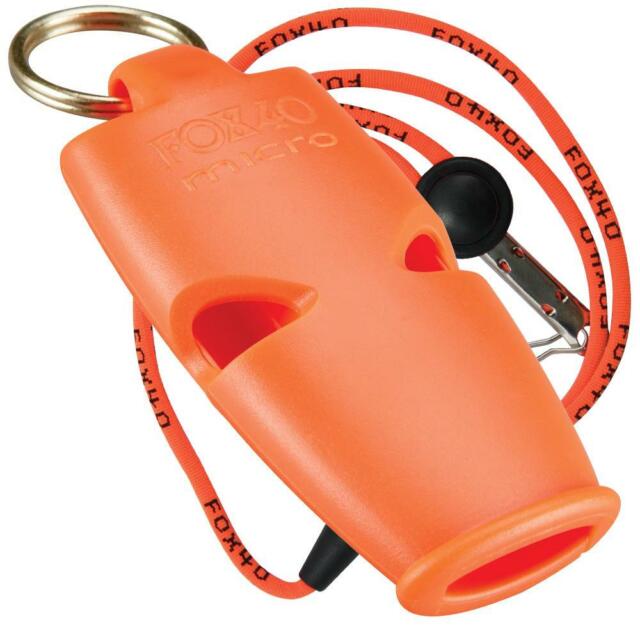 Fox 40 Micro Pealess Safety Whistle